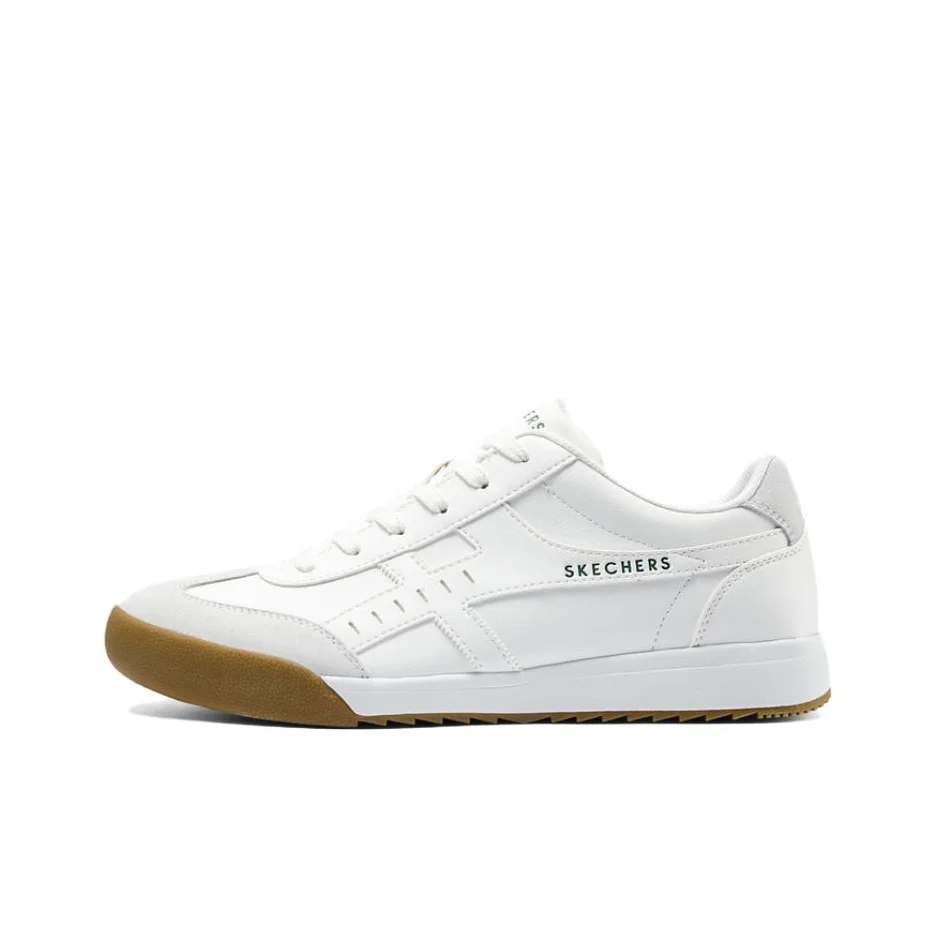 Skechers Street Low top Skateboard Shoes Men's White 183280-WHT