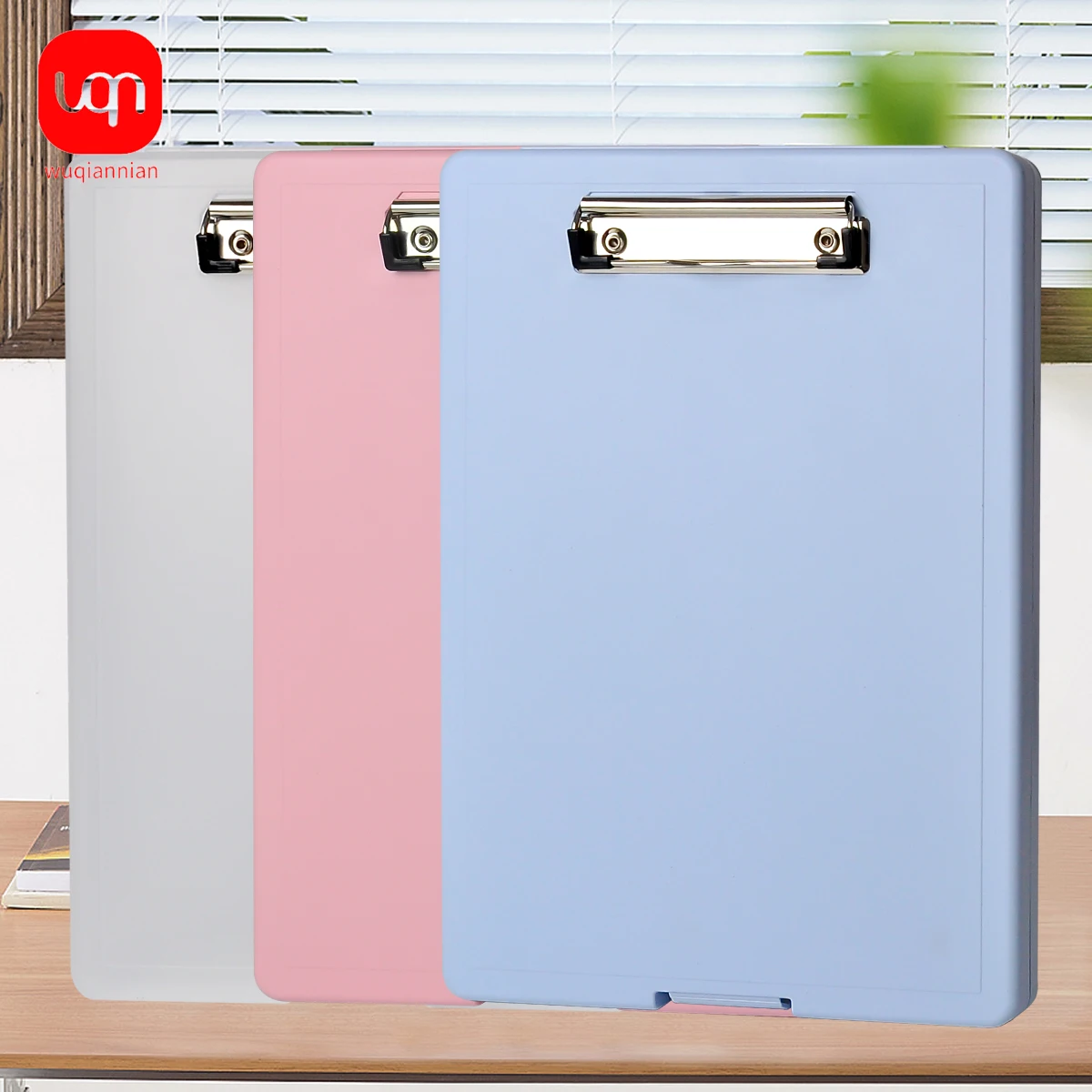 A4 Plastic File Folder Multifunctional Writing Board Large Capacity Document Storage Box Office Clipboard For Home Office Use