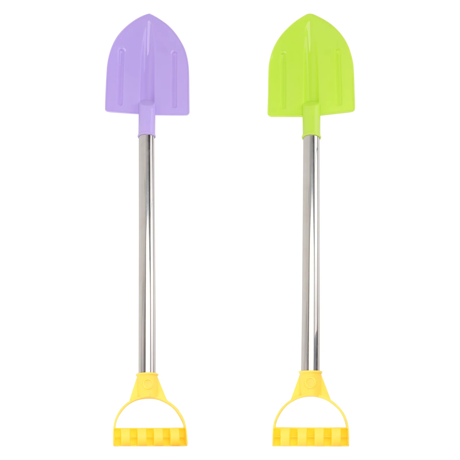 

2 Pcs Stainless Steel Beach Children Shovels Childrens Toys Large Creative Plastic Playthings Gardening Props Children’s