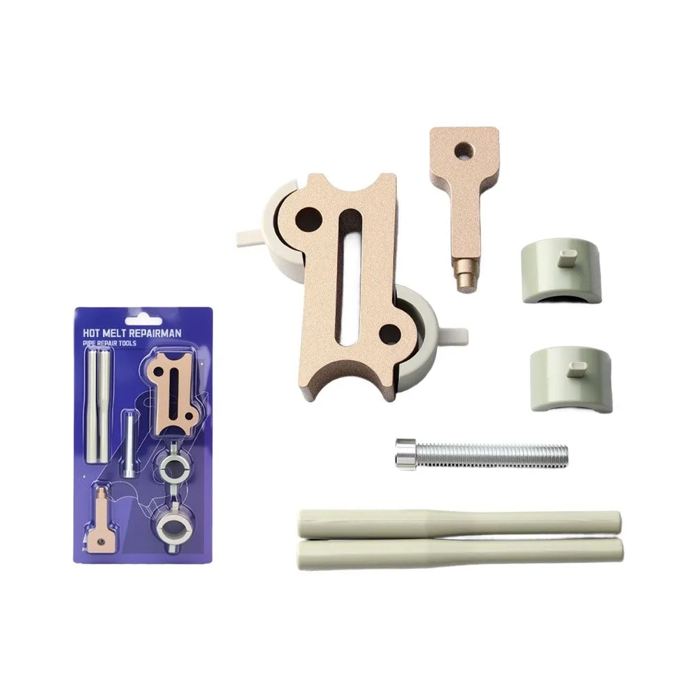 Aluminum-Bodied PPR Repair Tool with Copper Heating Element for Strong Leak-Resistant Joints on PPR PE 4/8 and 6/8 Point Pipes