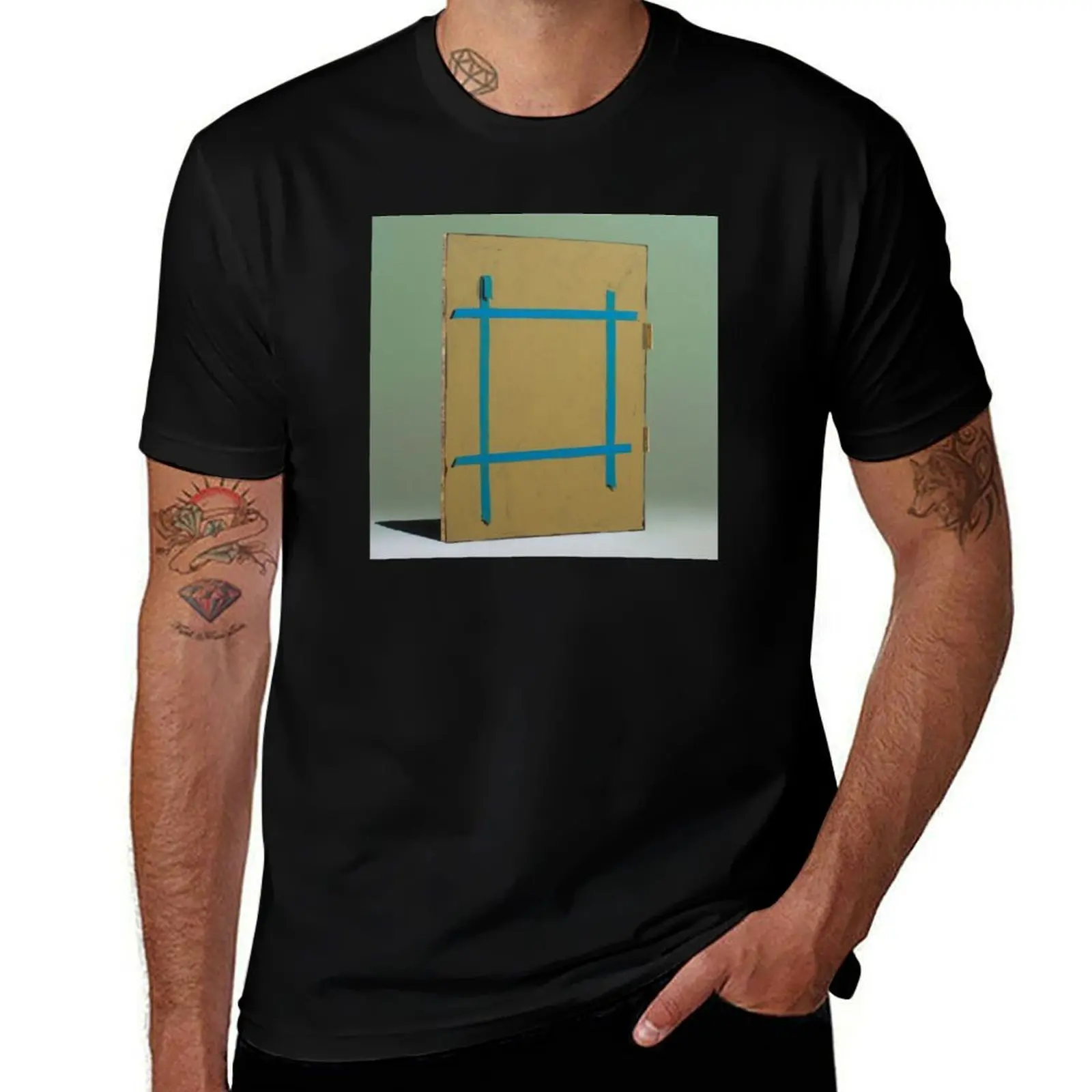 Stage 6 Everywhere at the End of Time by the Caretakers Oil Painting by Ivan Seal T-Shirt Fashion Letter Print T-Shirt