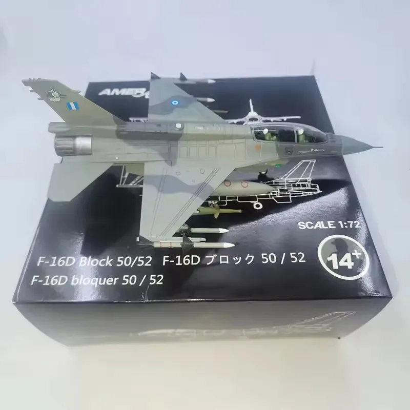 1:72 군용 모델 비행기 F-16D Mira 팬텀 합금 비행기 모델, 컬렉션 및 선물용 모델 비행기