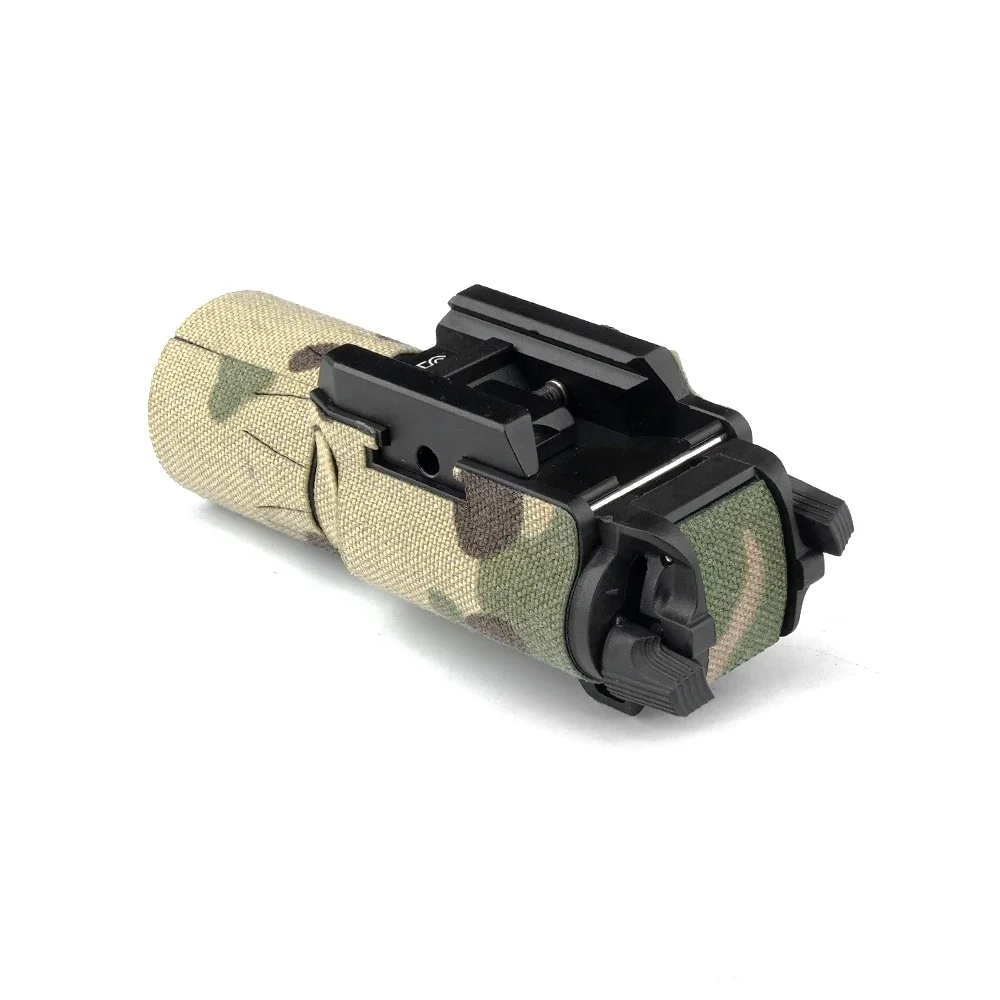 Tactical X300U-B X300UB X300U Weapon Gun Light Wrap MC / MCBK Color Only Sticker Flashlight Wrap