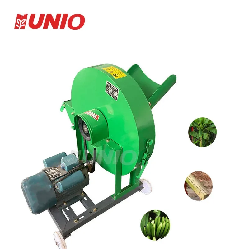 

Hot Sale Leaf Banana Tree Livestock Straw Shredder Machine Animal Feeding Silage Cutter