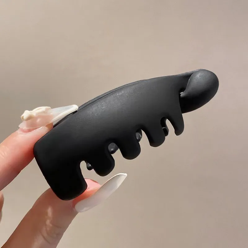 1/4pcs Twist Banana Clip Vertical Clip Ponytail Hair Clip Hair Volume Girl Back of Head Top of Head Hair Tieip image 6
