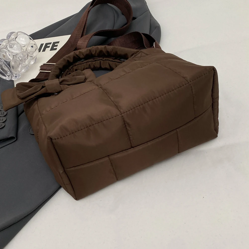 المرأة مبطن البخاخ حمل حقيبة تنوعا أسفل القطن المتشرد حقيبة كل مباراة حقيبة يد منتفخ حقيبة كروسبودي حقيبة تسوق #5