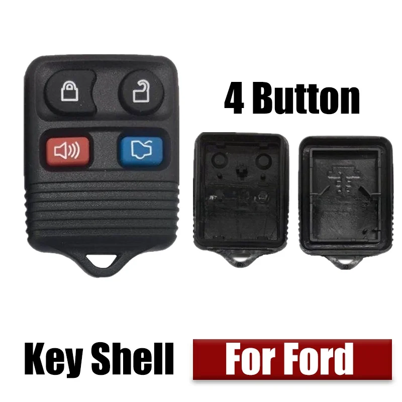 Cubierta de repuesto para llave de coche, 1 Uds., para Ford Crown Victoria Mustang Fusion Escort Expedition Explorer Focus Five Hundred Tauru