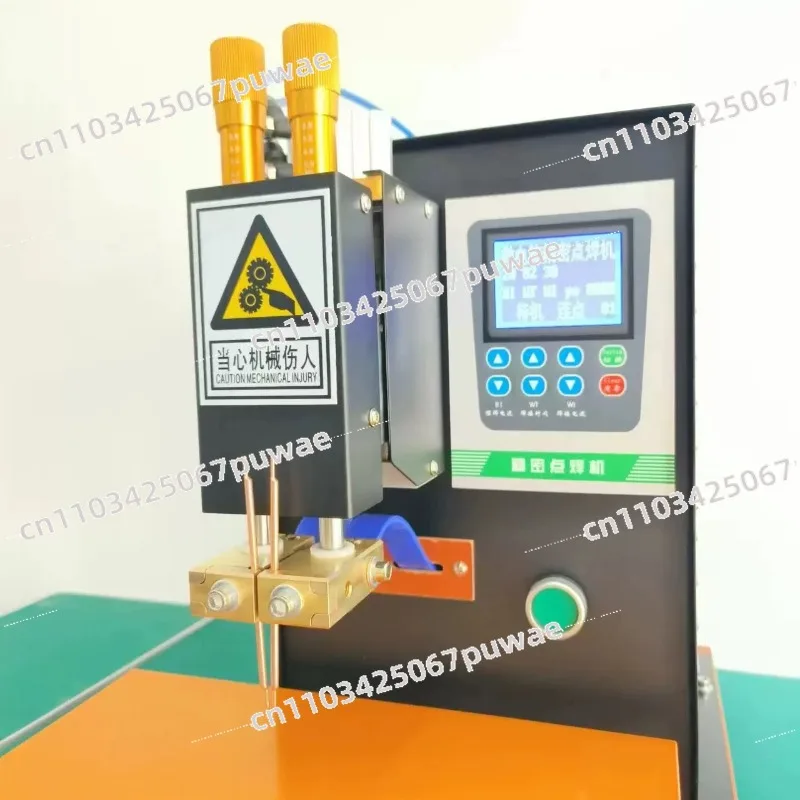 18650 Lithium Battery Pack Pneumatic Spot Welder High Power Battery Nickel Sheet Butt Welder Industrial Battery Welding Machine