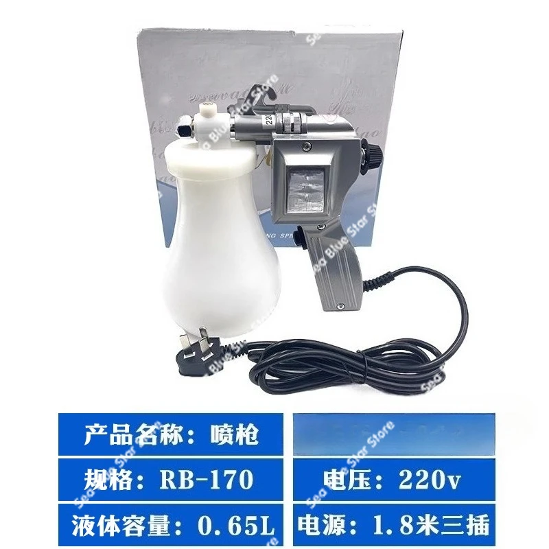 Decontamination spray gun Oil stain textile cleaning gun Shoe washing cleaning High pressure water gun