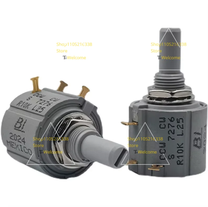 New Original Imported Bi Ccw Cw S 7276/7286 Precision Wirewound Multiturn Potentiometers 1k 2k 5k 10k 20k 50k 100k