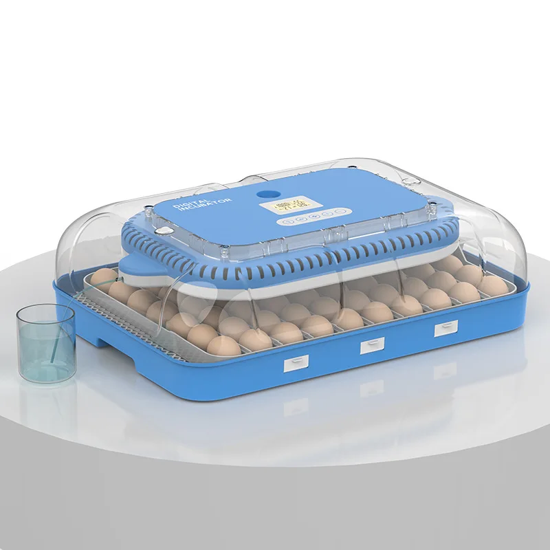 New intelligent moisture control poultry incubator, chick egg incubator, fully automatic household 70 incubator