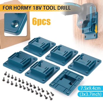 Support de rangement mural pour Makita/Bosch/Dewalt, dispositif de fixation 18V, support d'outils, support de stockage, fente de support de Machine