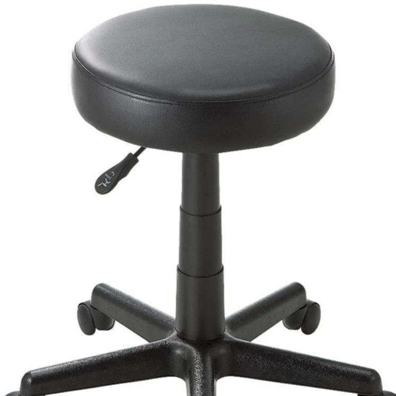 

Bar tall round stool lift beauty technician with pulley swivel stool