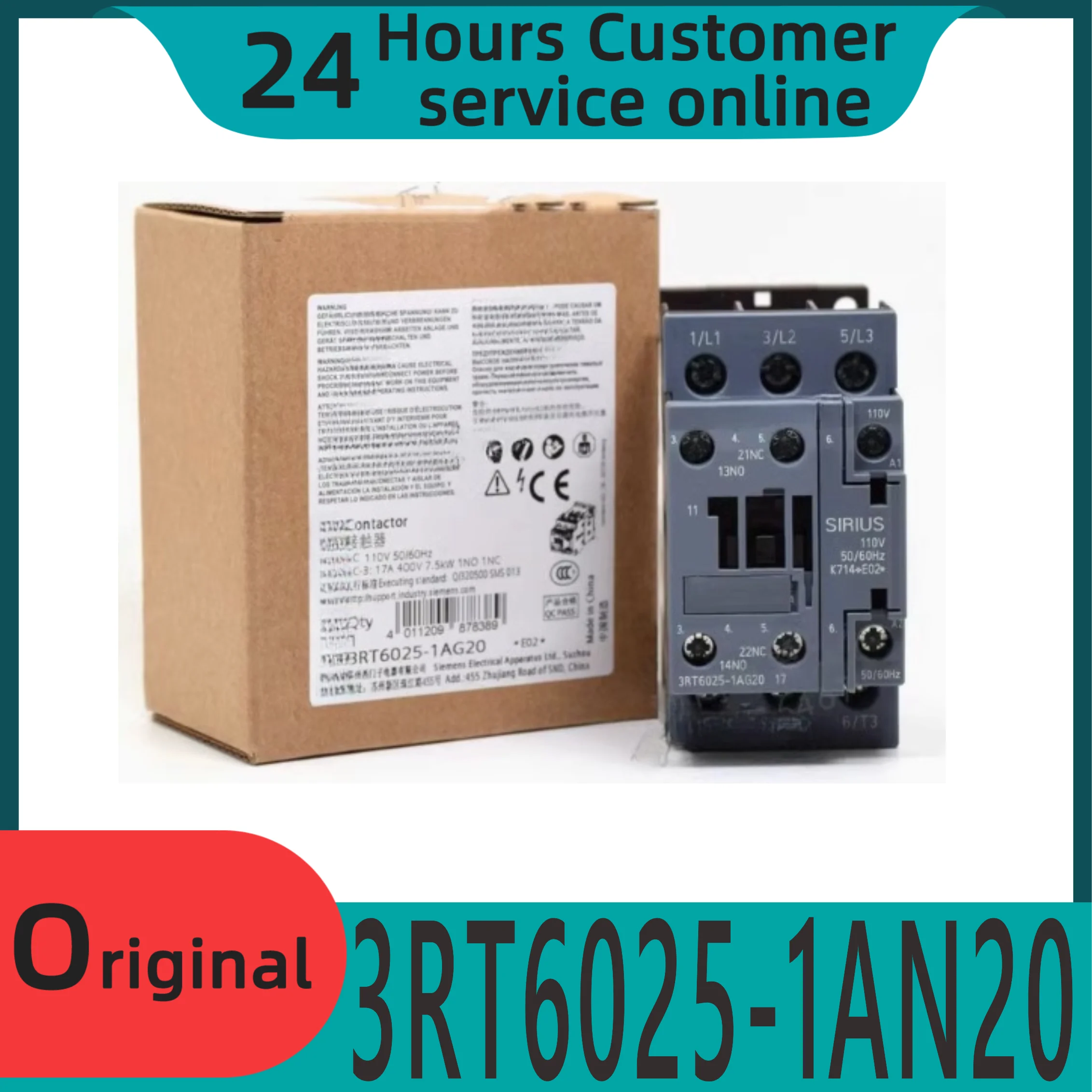 new-original-contactor-3rt6025-1an20-1ag20-1ac20-1aq00-220v-holding-brake-elevator