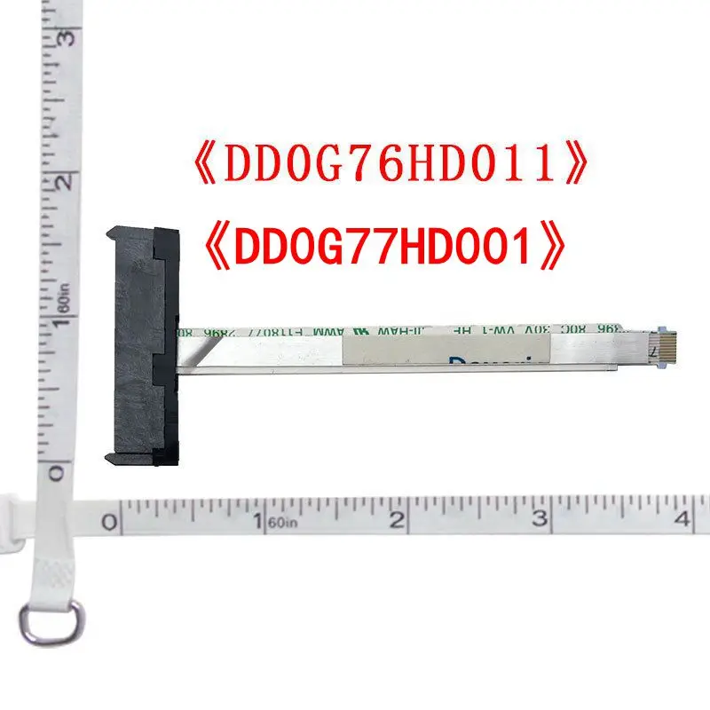 Laptop HDD Hard Disk Drive Connector with Flex Cable for HP Pavilion 15-CB 15T-CB 15-CC 15-CD 15-CK TPN-Q191 Q193 DD0G77HD001 DD