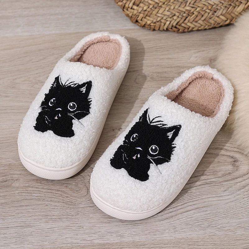 

Женские зимние тапочки-шлепанцы Cat 2026: Модные, роскошные, дизайнерские, домашние, на мягкой подошве, с пушистым мехом, элегантные