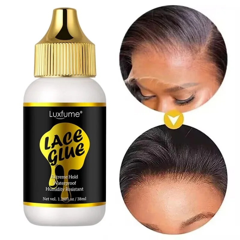 

38ml Waterproof Lace Glue Gel for Wig Stalling Wig Hair Adhesive Cosplay Accessory Doll Costume Headset Prop