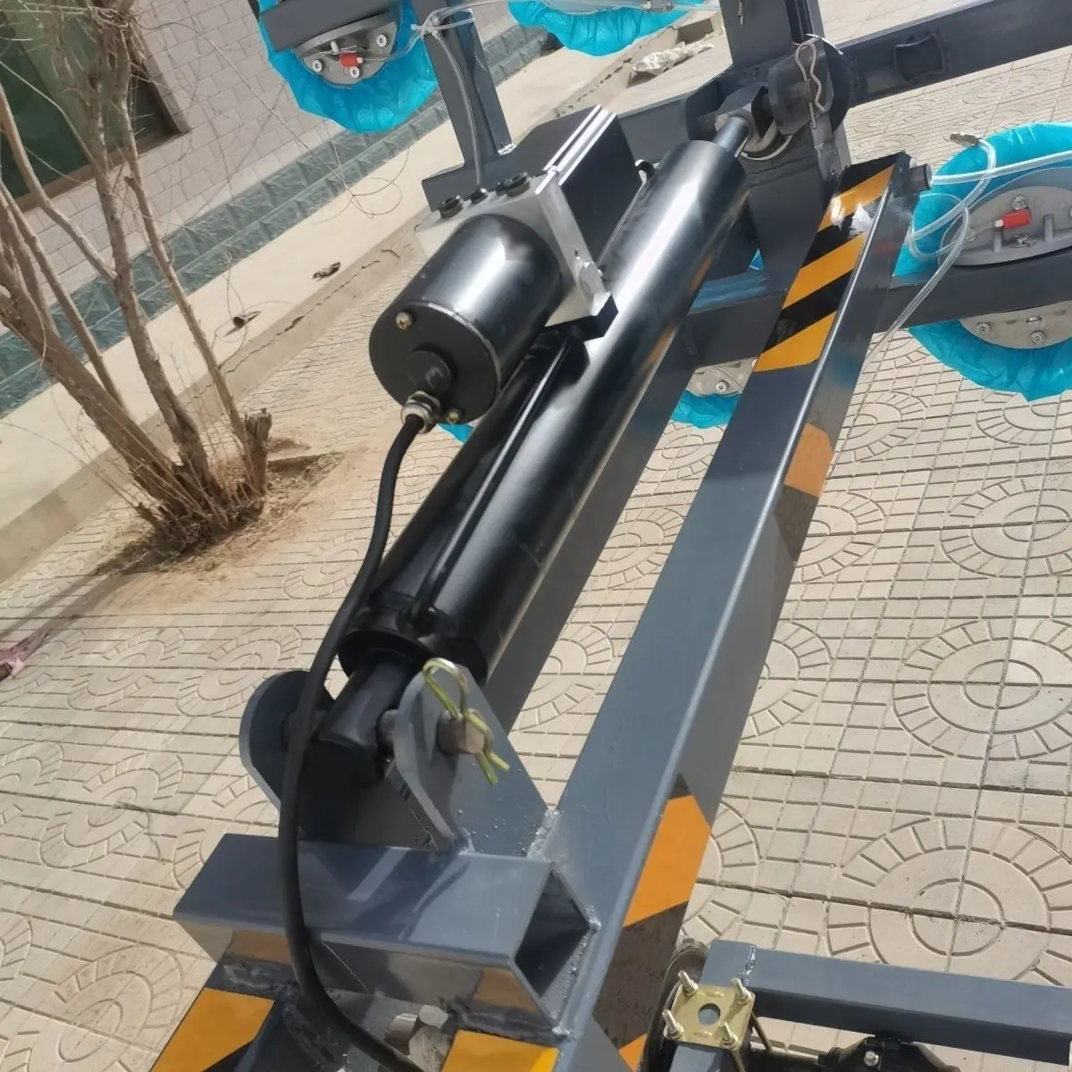 كوب شفط أوتوماتيكي مفرغ، تركيب زجاجي يدوي، لوحة حائط كهربائية، جدار ستارة، آلة واحدة متعددة الأغراض #6