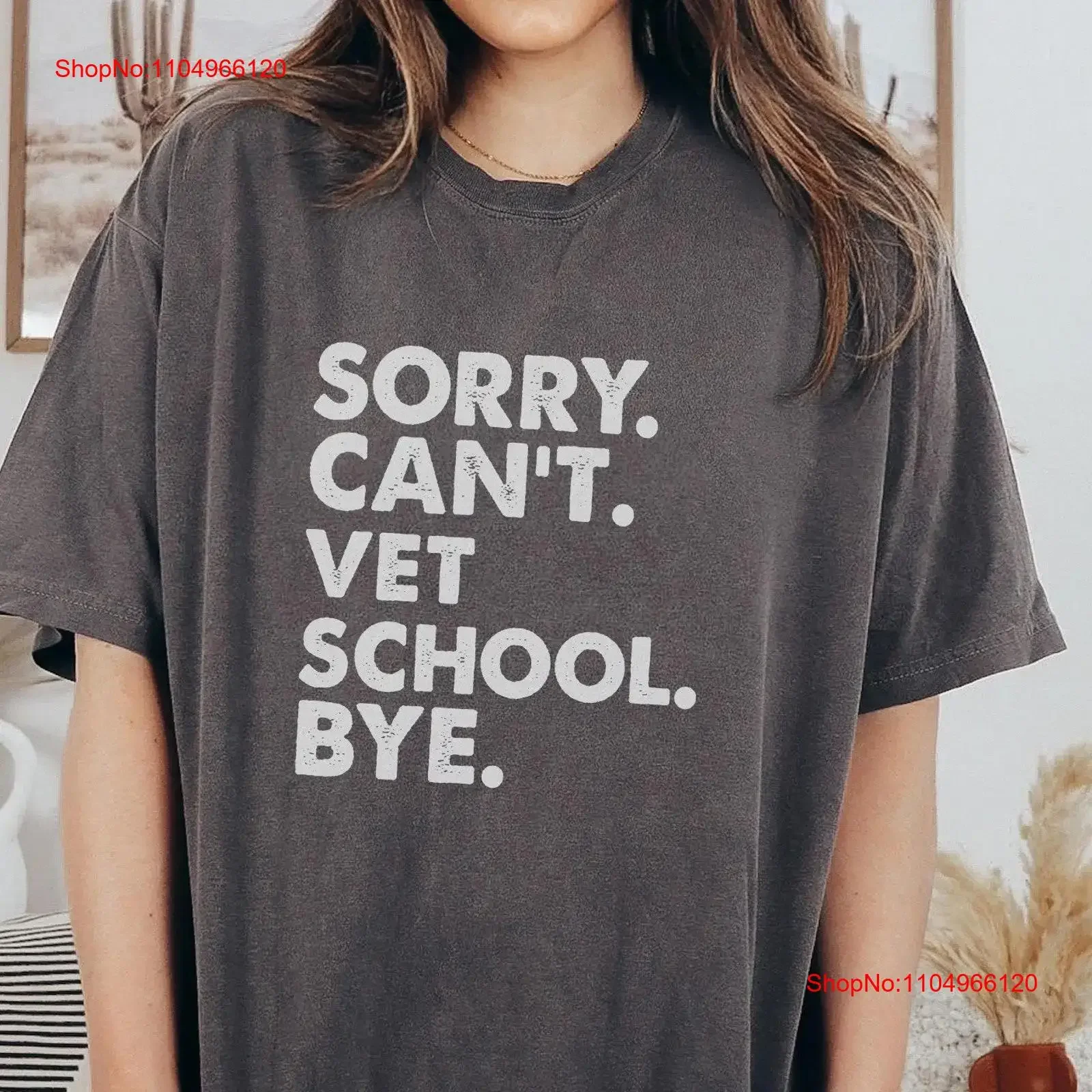 Sorry Can't Vet Sch…