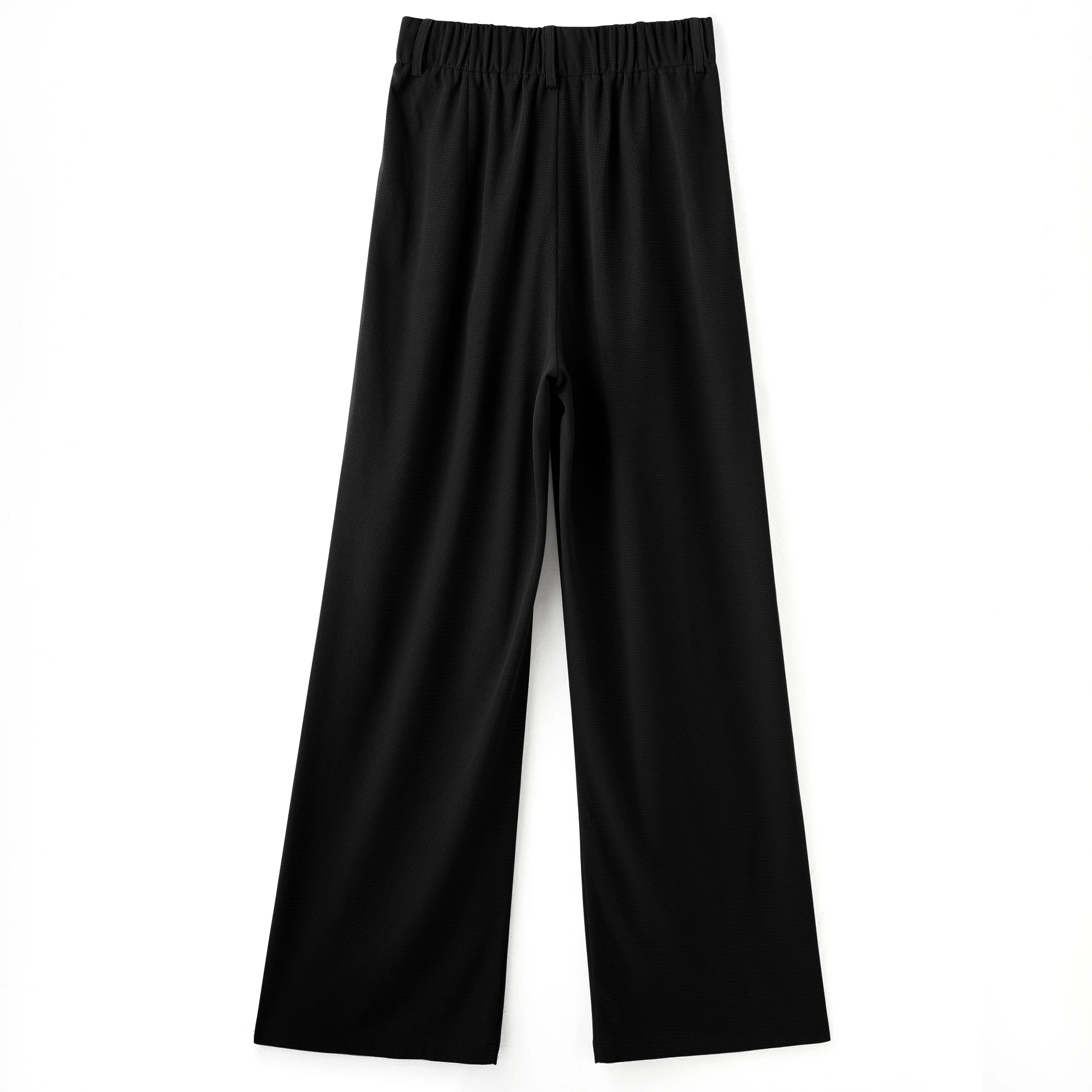 Elegant Straight Pants Solid Size High - Image 6