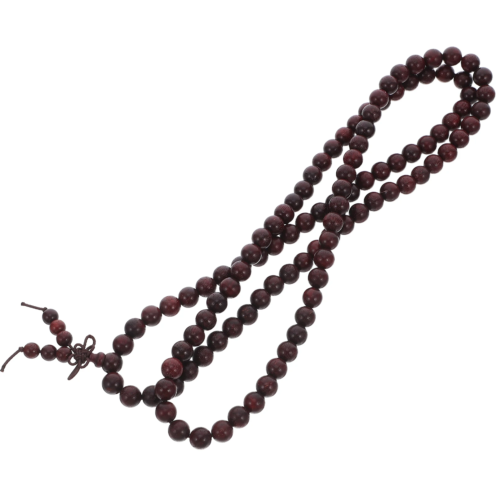 

3pcs Prayer Bead Bracelets Sandalwood Bracelet 8Mm Dark Red Wood Wrist Chain For Meditation Yoga Daily Wear Good