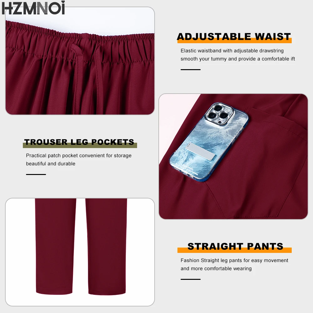 Women Scrubs Nurse Accessories Medical Uniform Unisex Slim Fit Comfort Clinical Women Operating Room Work Uniform Jogger Suit