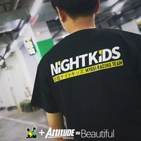 2025 Summer JDM Header D T-Shirt Men's Night Kids Racing Team 100% Cotton Vintage Anime Short Sleeve Modified Streetwear Graphic