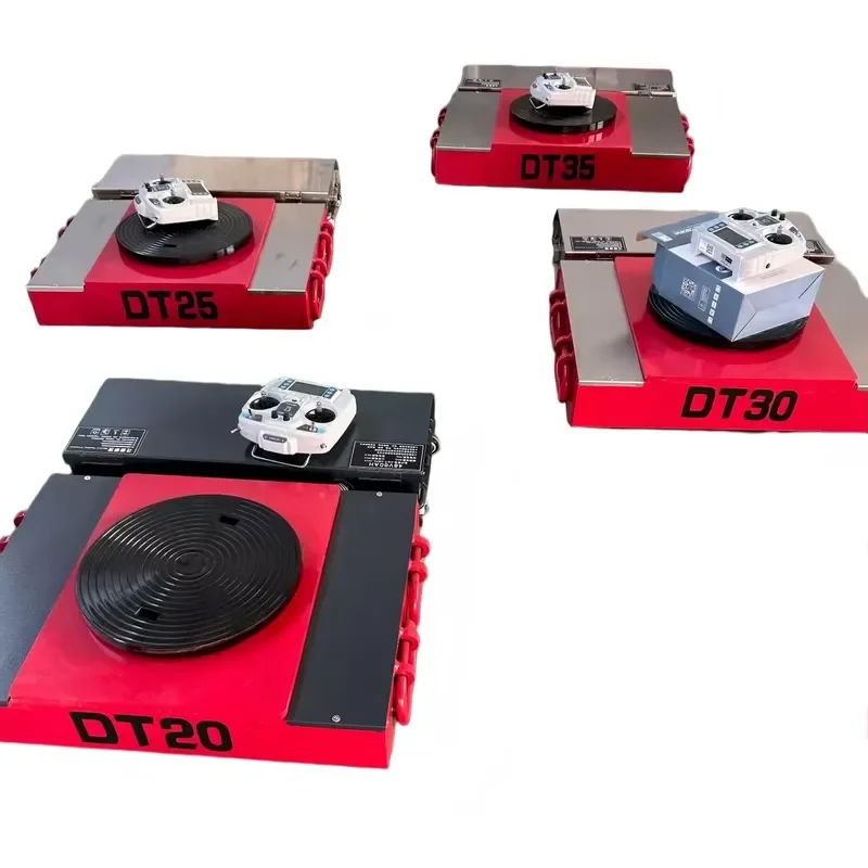 New Heavy 20T Remote Controlled Dual Motor Electric Cargo Trolley with 48V Battery Wireless Remote Industrial Machinery