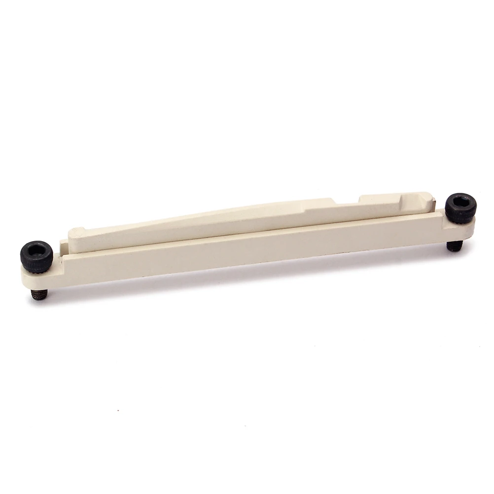 

POM White Nut Parts Set Adjustable Guitar Bone Bridge Pins Rail Mini Driver Electric Bone Nut Pins Replacement