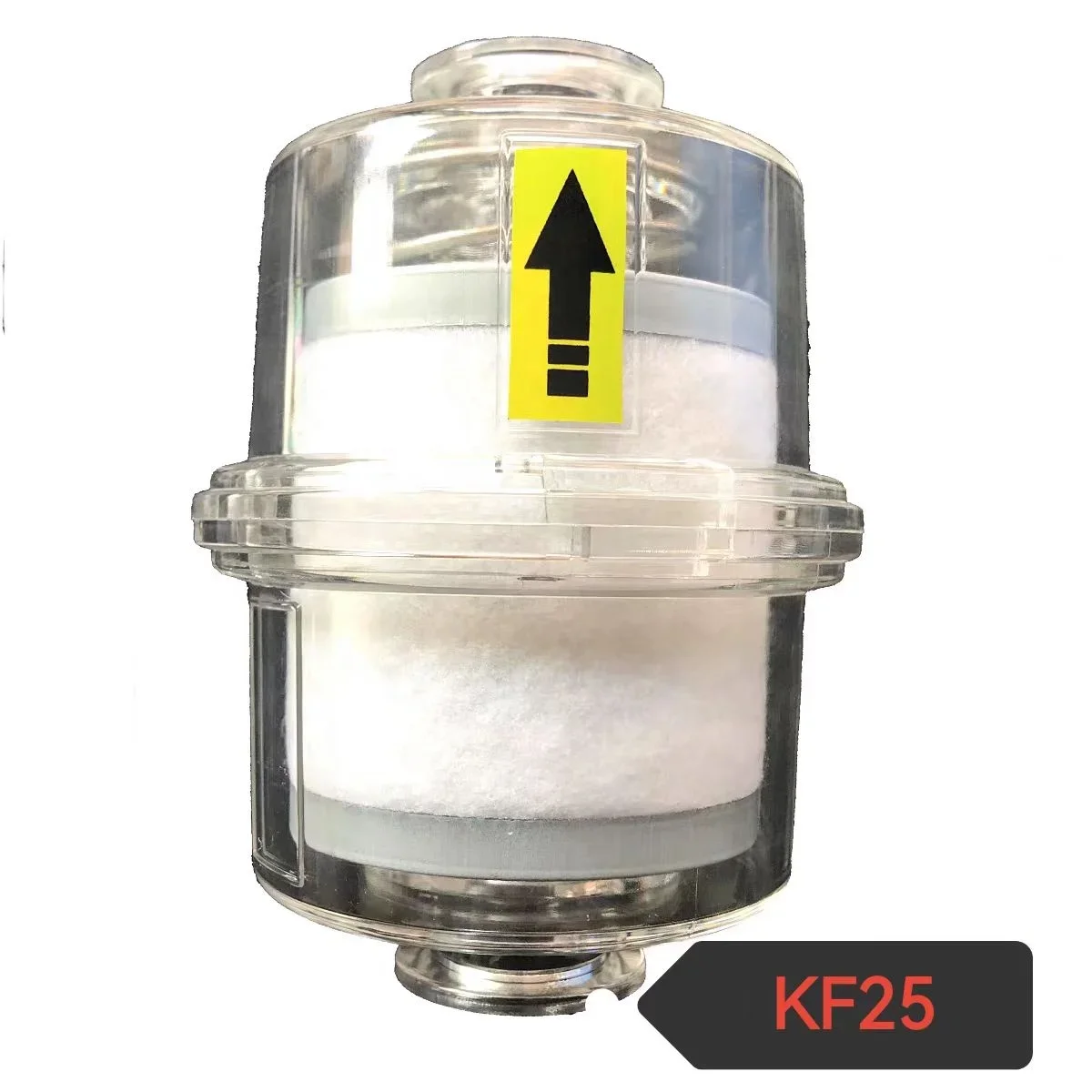 High efficiency vacuum pump oil mist removal device filter KF25 KF40 vacuum pump exhaust filter