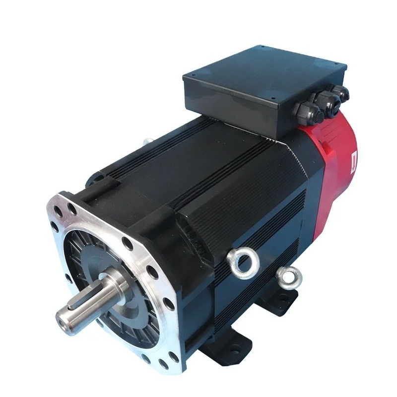 Precision numerical control lathe spindle motor 380V 7.5kw 1500 rpm three-phase waterproof protection function