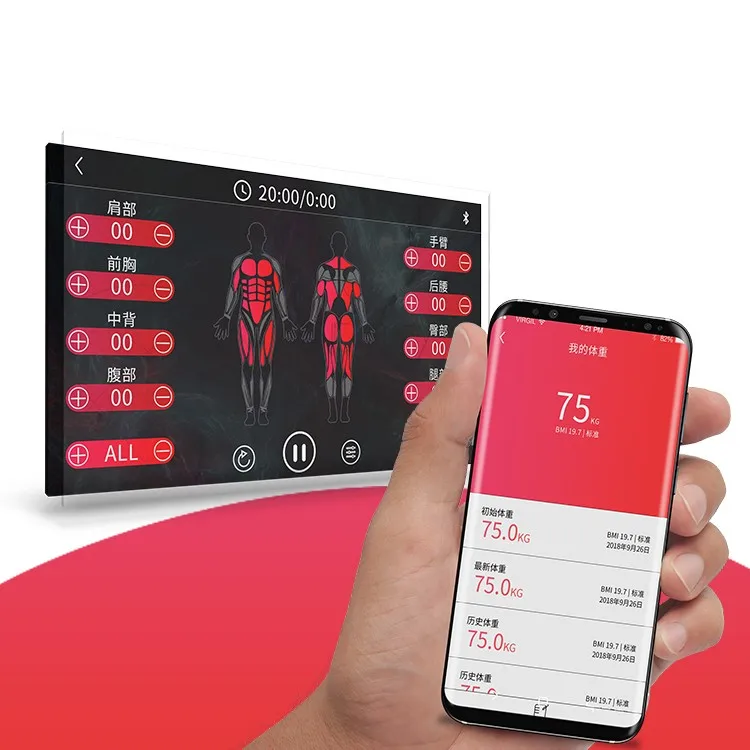 Wholesale Ems Fitness Machine Electro Muscle Stimulation Body Training Suits