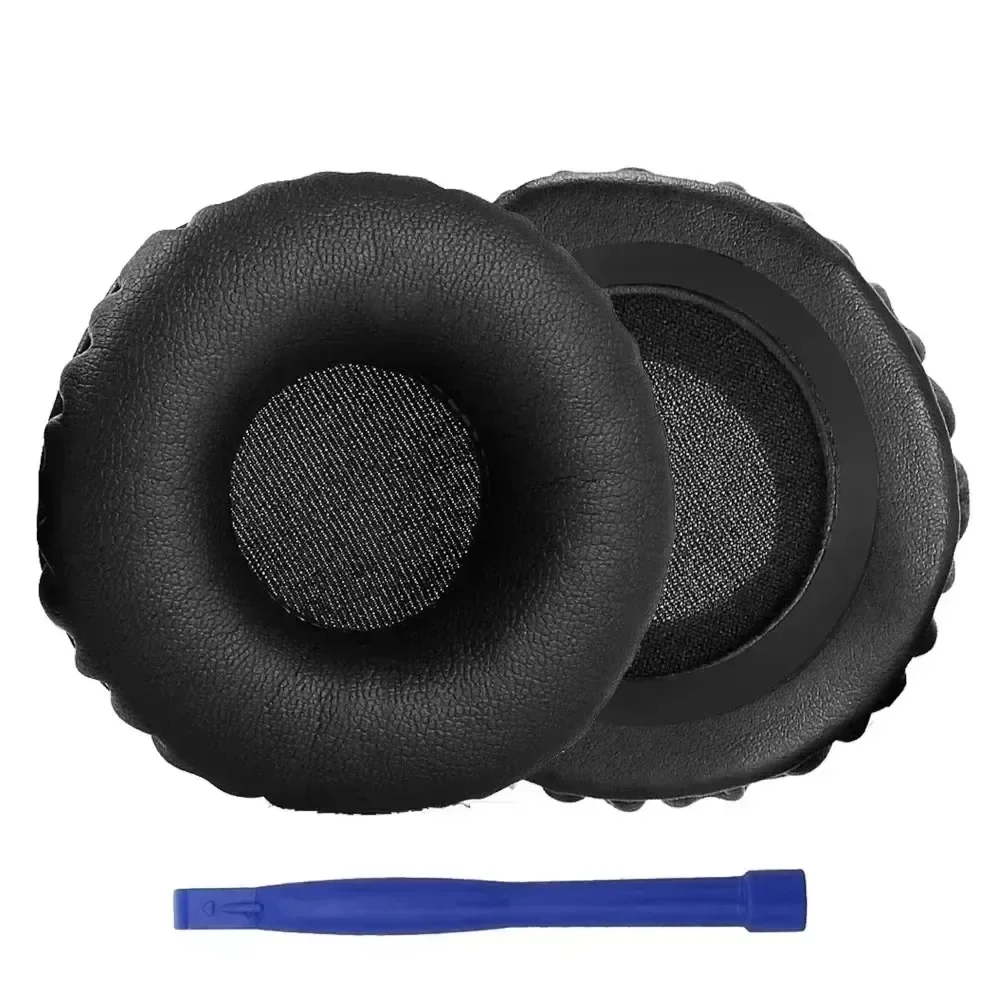 1Pair Replacement Protein Leather Earpads Ear Pads Muffs For Plantronics Savi W410 W420 W710 W720 Headphones