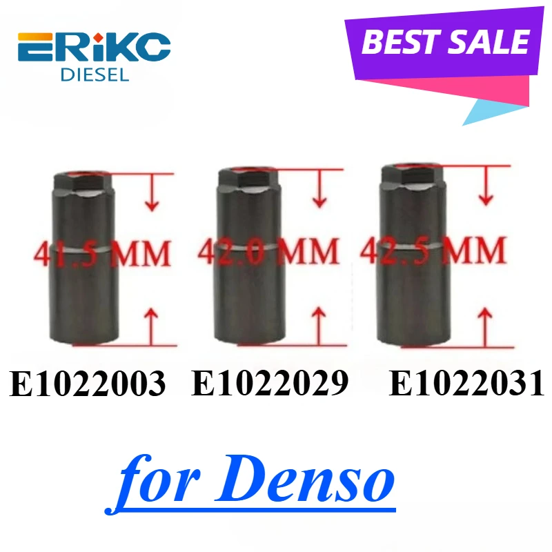 41.5mm E1022003 Injector Nozzle Nut E1022029 42mm Fuel Parts Nozzle Cap Nut E1022031 42.5mm Connector For Denso Sprayer