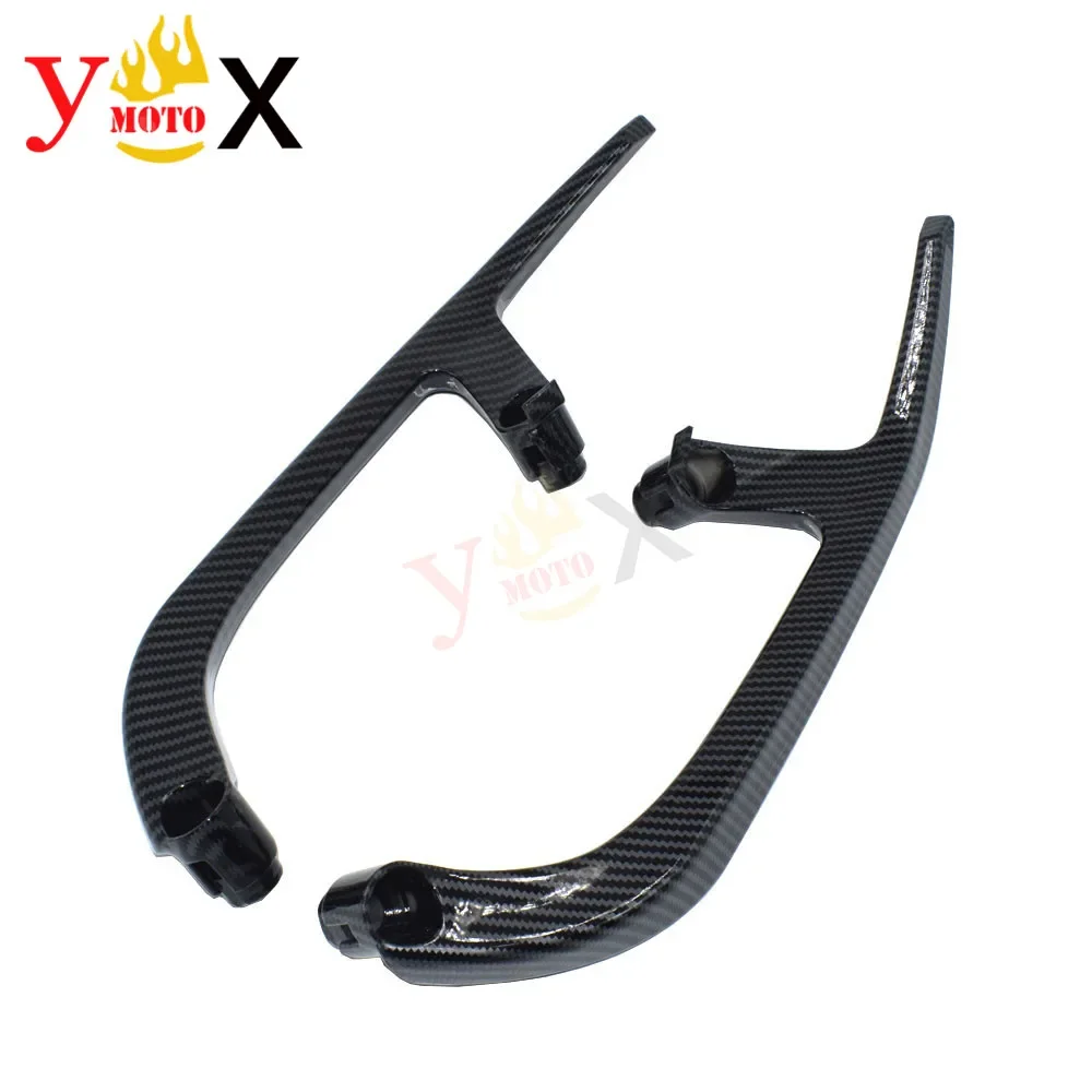 T-MAX 500 08-11 Scooter ( Carbon Pattern) Rear Passenger Hand Handle Grab Bar Rail For Yamaha TMAX 500 TMAX500 XP500 2008-2011