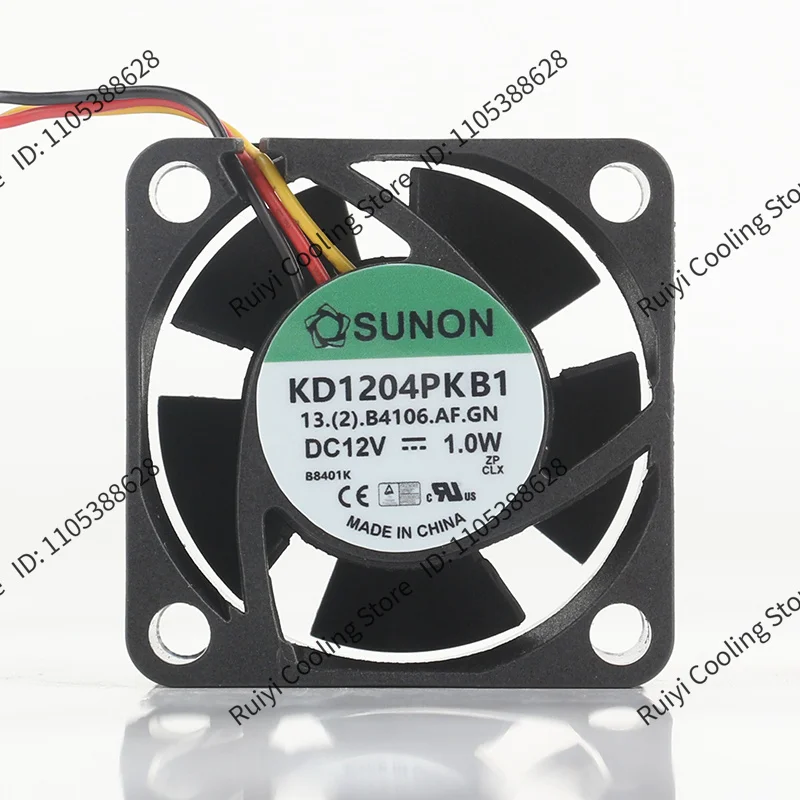 Original SUNON KD1204PKB1 4020 12V 1.0W 3-wire switch power supply cooling fan