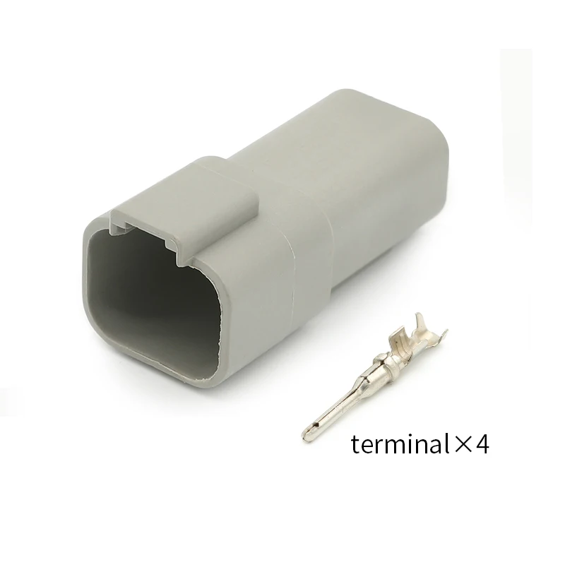 

DT04-4P authentic 4pin automotive connector waterproof plug-in male head with terminal 1060-16-0122