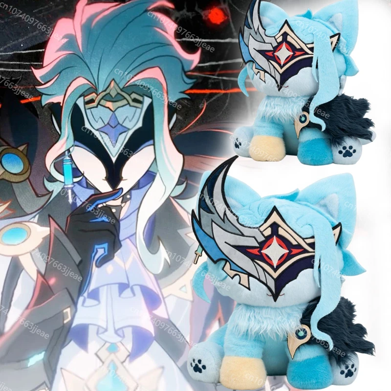 

2026 New Anime Genshin Impact Il Dottore Plush Zandik The Doctor Cat Plush Doll Cute Call Of Duty Konig‌ Plush Kawaii Plushies