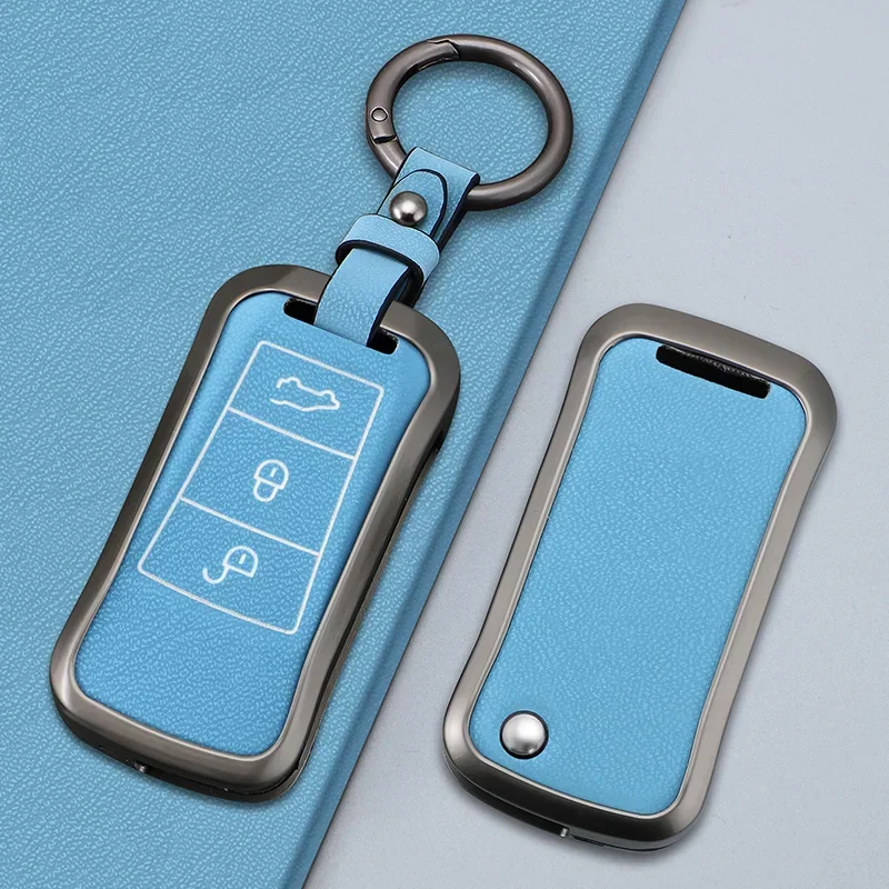 Per Porsche Cayenne GTS Panamera Carrera GT3 2 3 Pulsante Flip A Distanza In Lega di Zinco Chiave Dell'automobile Della Copertura Della Protezione Accessori Caso Portachiavi