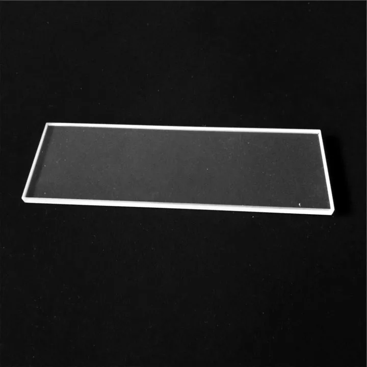 Transparent  quartz  glass plate 150*100*3mm quartz substrate