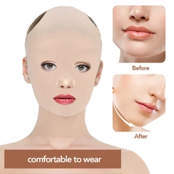 New 3d Reusable Breathable Beauty Women Anti Wrinkle Face Sleeping Slimming Full Lift V Mask Bandage Shaper Cosmetic