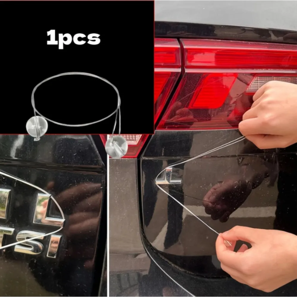 1PC Auto Vehicle Emblem Gouge Separator Tail Letter Stripping Handheld Removal Tool Plastic Base Vehicle Tuning Accessories