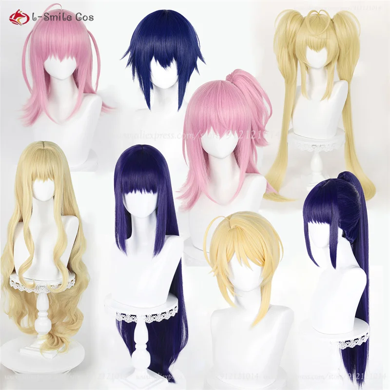 

Hinamori Amu Tsukiyomi Utau Mashiro Rima Tsukiyomi Ikuto Fujisaki Nagihiko Hotori Tadase Cosplay Wig Unisex Anime Cosplay Wig