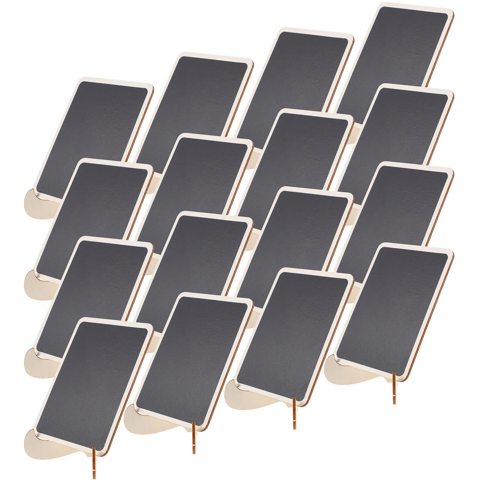 20 قطعة علامات السبورة الصغيرة الخشب السبورات الصغيرة لحفل الزفاف تسمية الطعام رسالة لوحات رسالة رسالة السبورة تسجيل #2