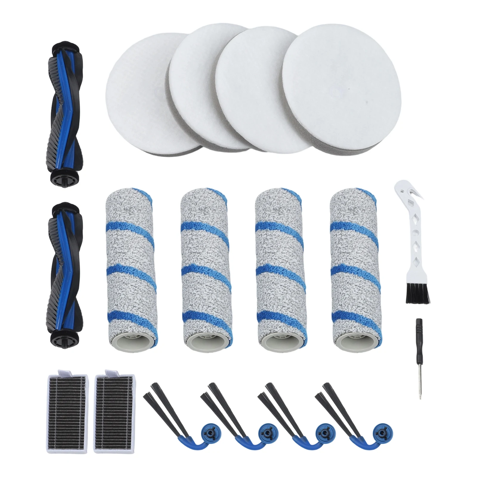 Roller Mops X11 Accessories Captures 99.97 Dust Dual-layer HEPA Mesh Self-cleaning Roller Efficient Cleaning Routine