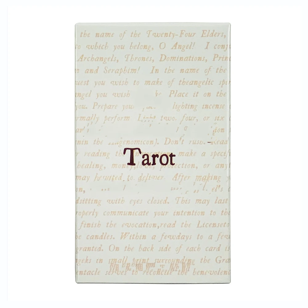 New Tarot Cards A 78 Retro Tarot Cards Divination Edition Board Paying Game, Great For Beginners, Meditation & Party Games