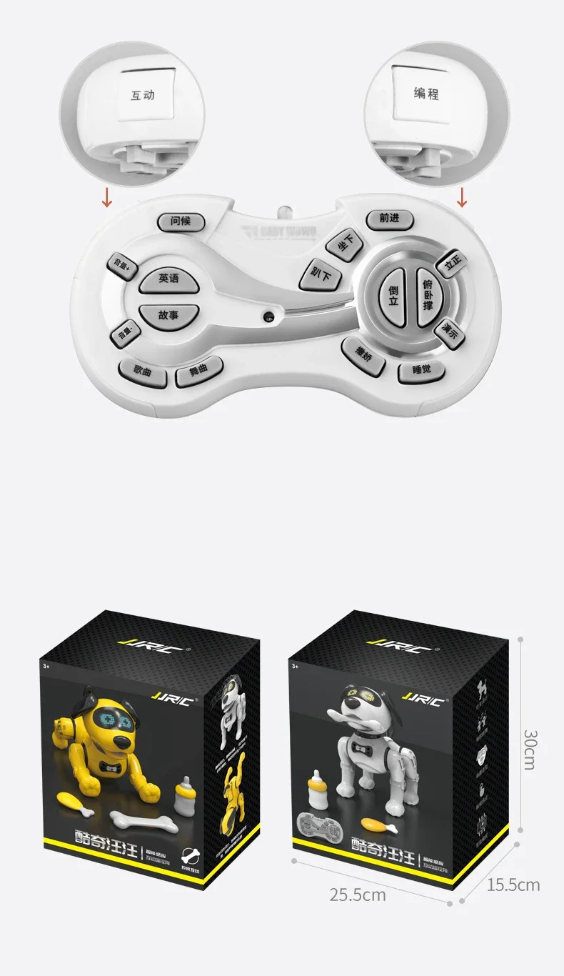 

Электрический радиоуправляемый робот-собака Touch и 2,4G с дистанционным управлением, собака, танц, пение, программа сна, как ребенок, гнущая кость против ходьбы, игрушка-динозавр