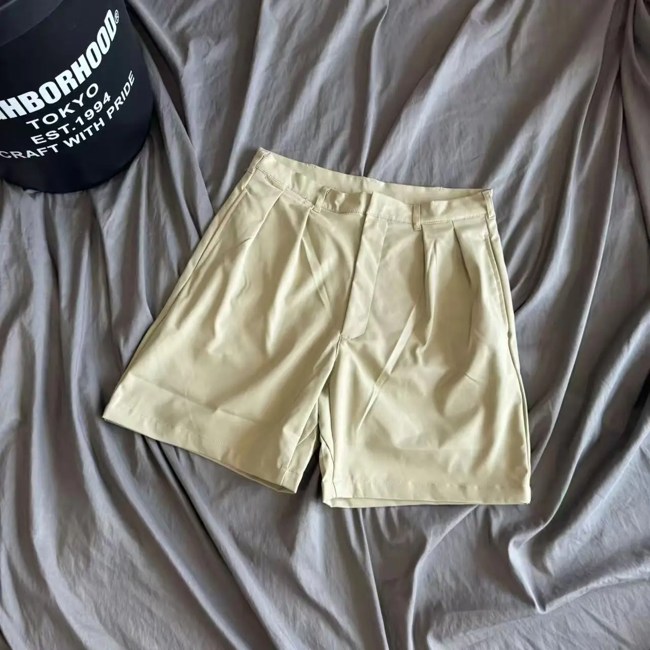 High Quality Nanamica Suit Shortpants Loose Straight Shorts Japan Men Women Lover Summer Trendy Streetwear Short Pants