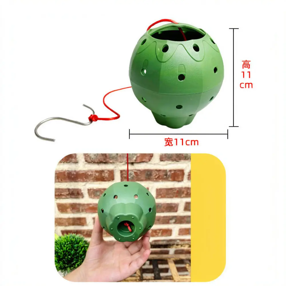 Multi Hole Sphere Flower Basket Plastic Planting Mold Hanging Ball Pot For Succulent Garden Home Decoration