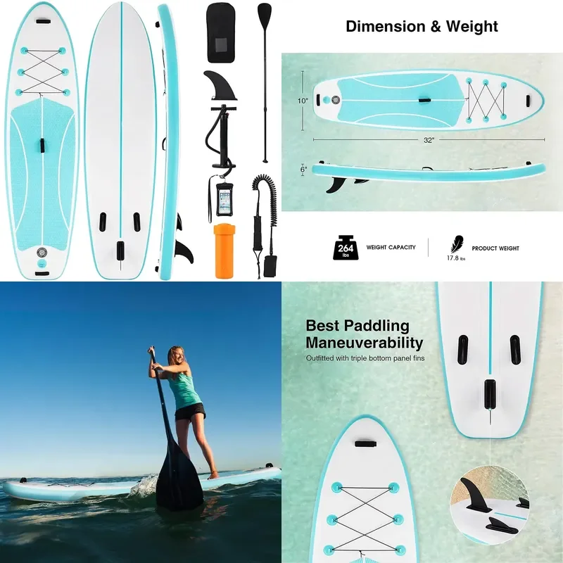 New sup Inflatable Paddle Board Standing Surfboard Portable Customized Surfboard Pattern